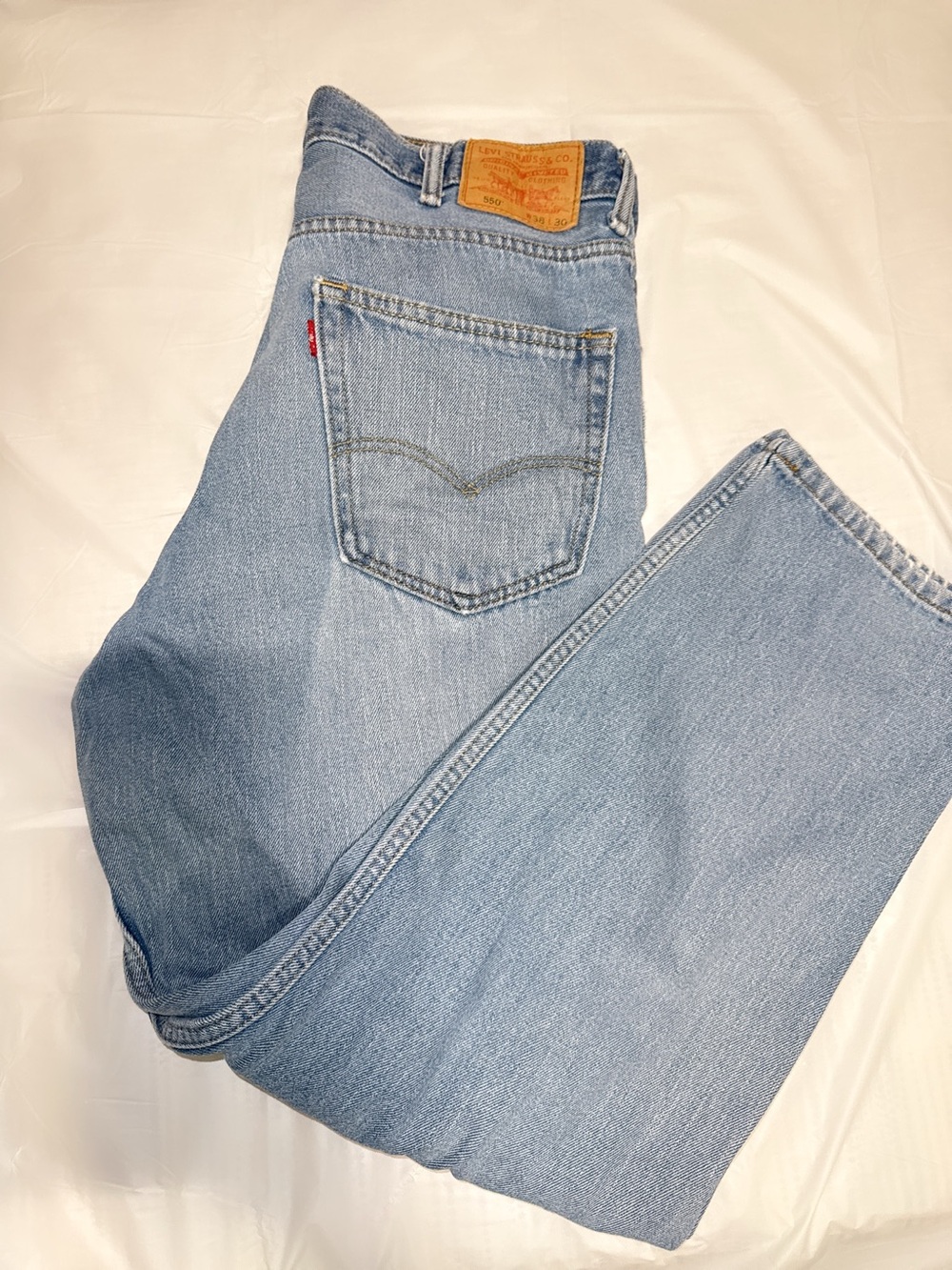 Levi’s 550 Relaxed Fit Light Wash Jeans